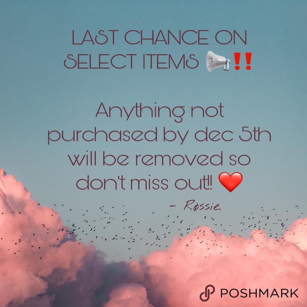 Grab while you can! ❤️